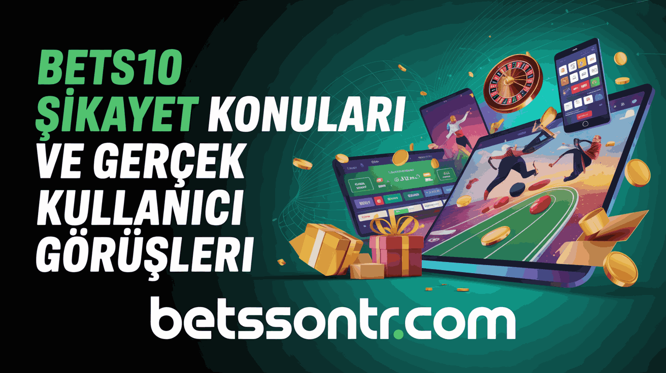 Bets10 Şikayet Konuları ve Gerçek Kullanıcı Görüşleri